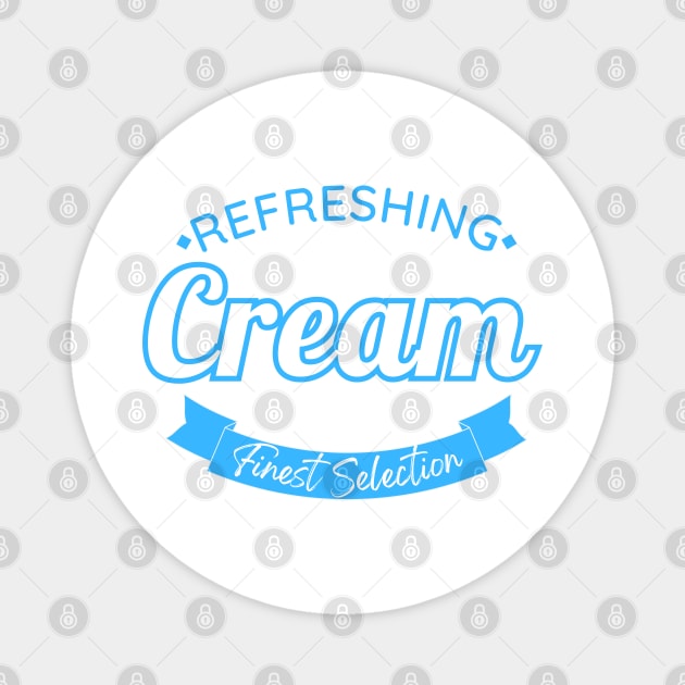 Finest Quality Cream Magnet by WarFX Designs